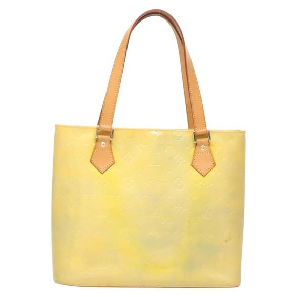 LOUIS VUITTON Monogram Vernis Houston Hand Bag Gris M91053 - Picture 13 of 16